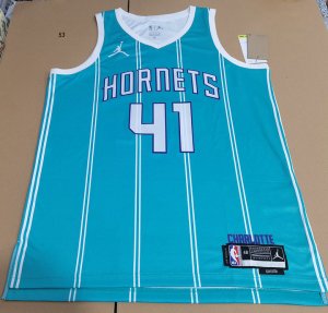 Maillot de Basket #41 Rice Hornets Bleu